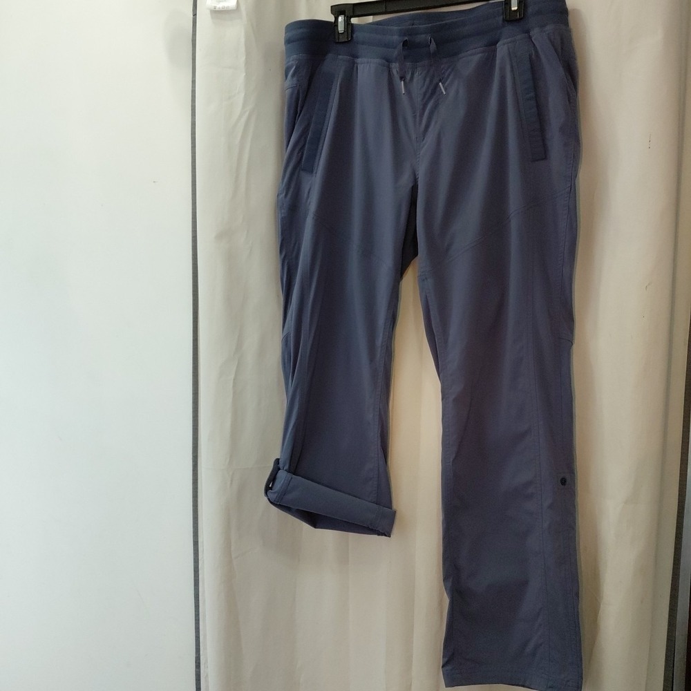 Marmot Haldey Convertible Pants Womens XL Blue Hiking Outdoors Activewear
